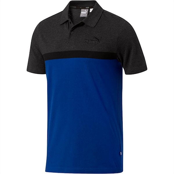 Essentials Stripe Men s Polo PUMA